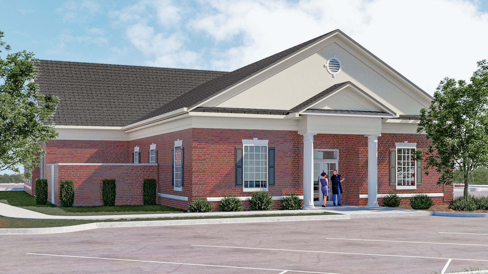 Bank of Clarendon Sumter Branch Addition Whitney Newman Architects